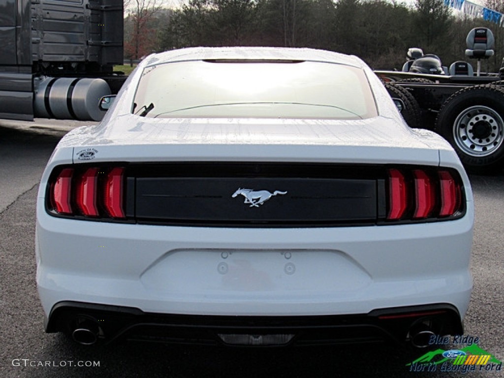 2018 Mustang EcoBoost Fastback - Oxford White / Ceramic photo #4