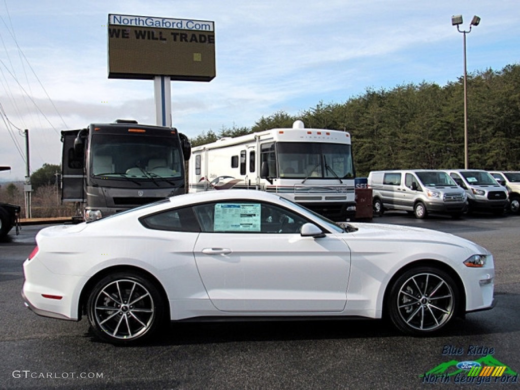 2018 Mustang EcoBoost Fastback - Oxford White / Ceramic photo #6