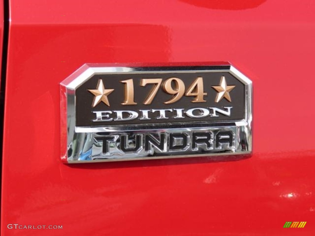 2018 Toyota Tundra 1794 Edition CrewMax 4x4 Marks and Logos Photo #124496027
