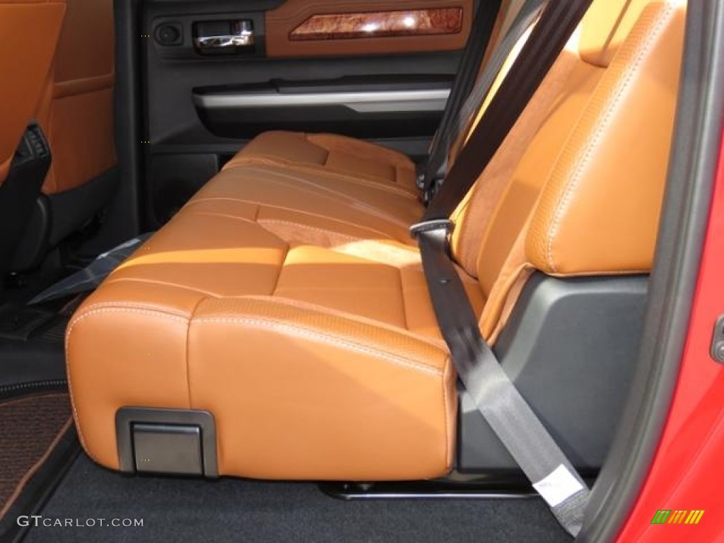 2018 Toyota Tundra 1794 Edition CrewMax 4x4 Rear Seat Photo #124496078