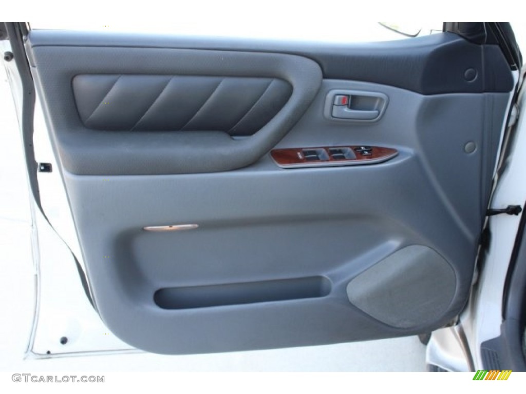 2001 Land Cruiser  - Natural White / Gray photo #12