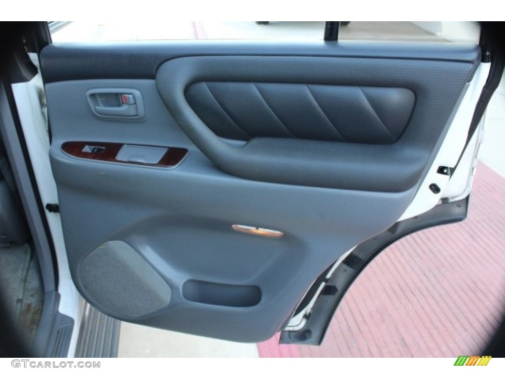 2001 Land Cruiser  - Natural White / Gray photo #24