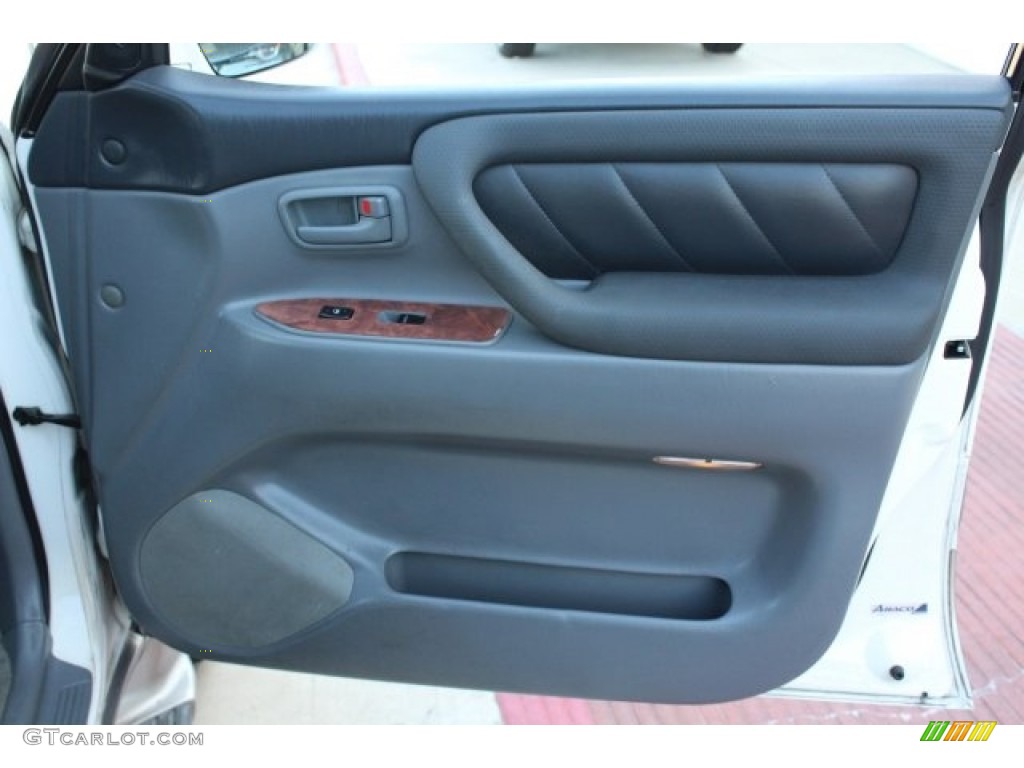 2001 Land Cruiser  - Natural White / Gray photo #27