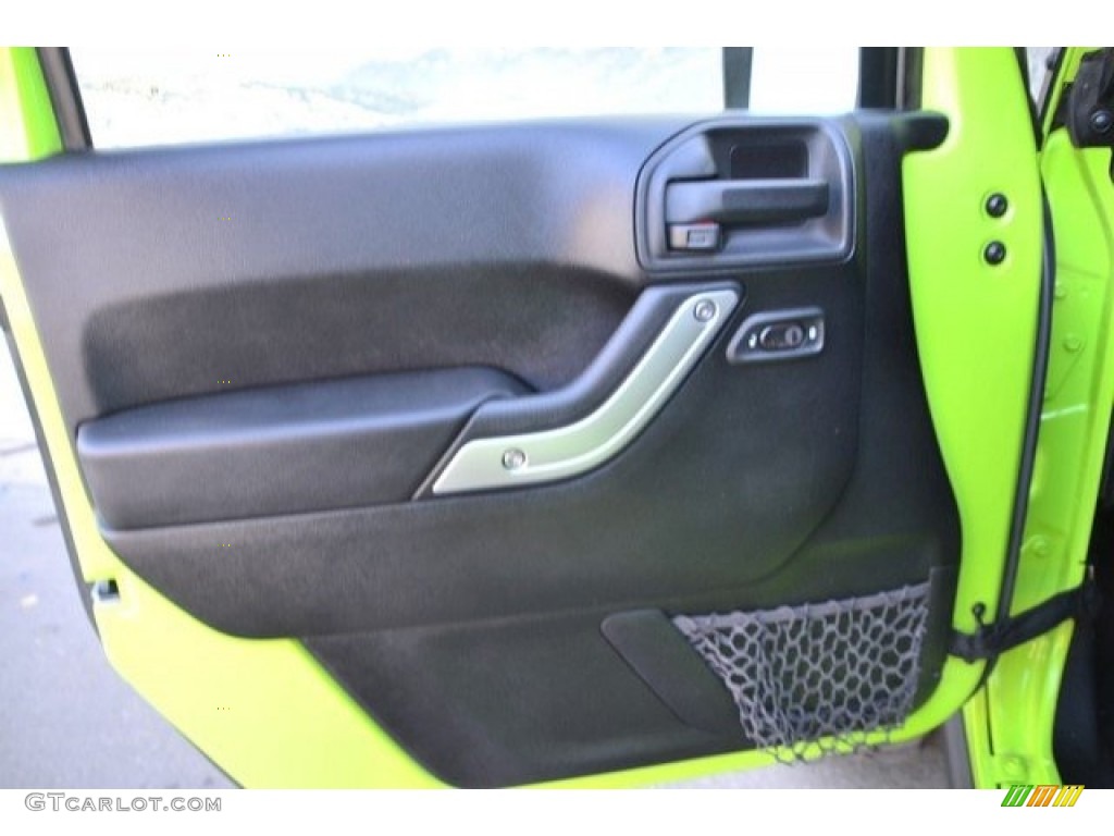 2012 Wrangler Unlimited Rubicon 4x4 - Gecko Green / Black/Dark Saddle photo #24