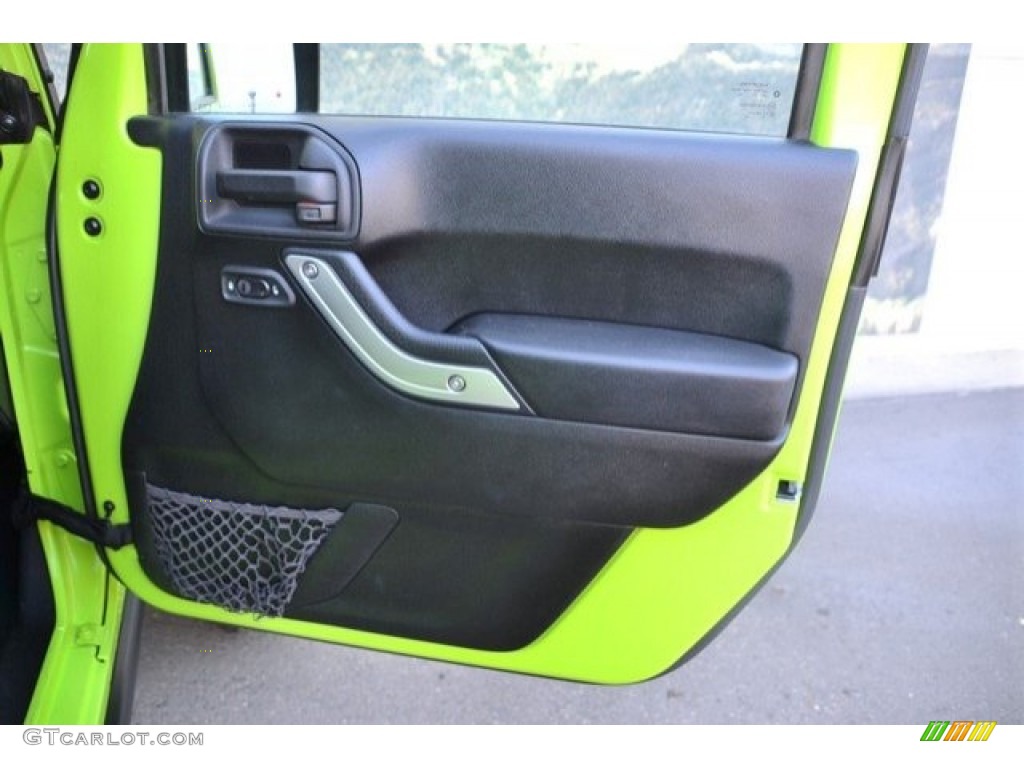2012 Wrangler Unlimited Rubicon 4x4 - Gecko Green / Black/Dark Saddle photo #25