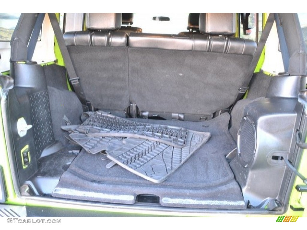 2012 Wrangler Unlimited Rubicon 4x4 - Gecko Green / Black/Dark Saddle photo #26
