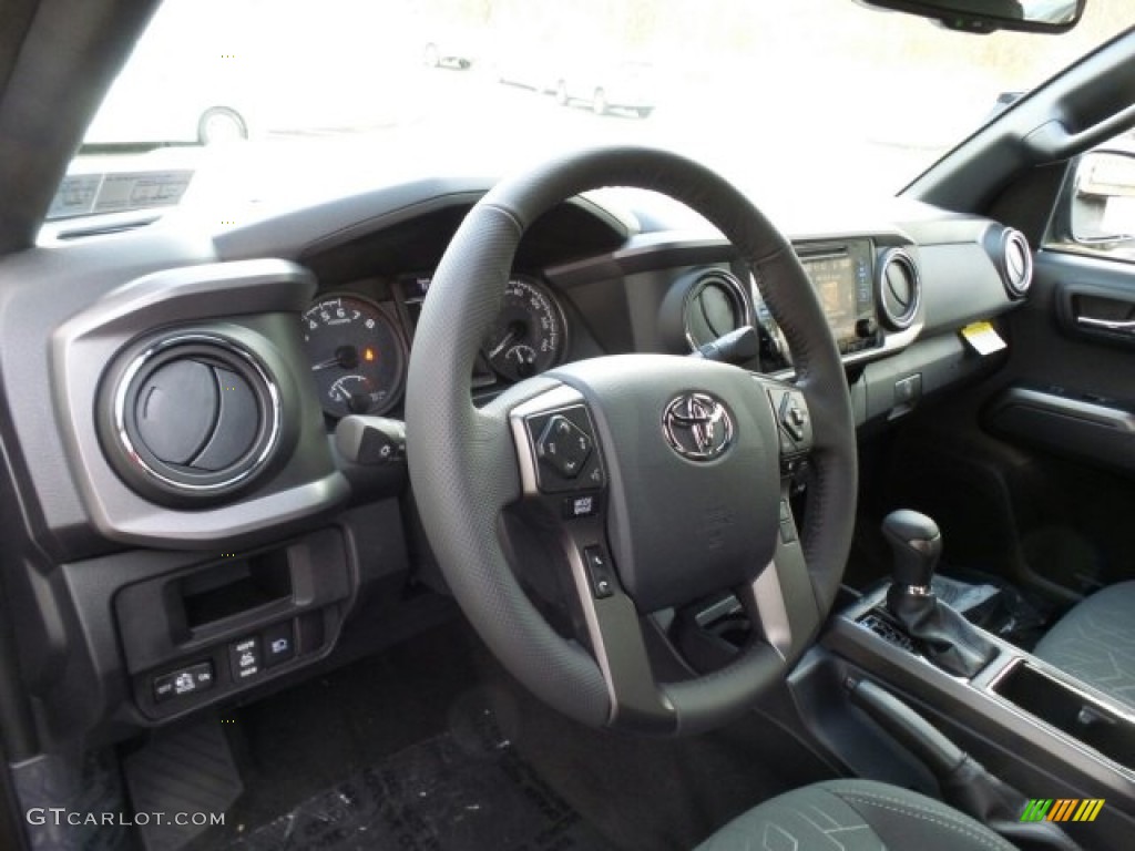 2018 Tacoma TRD Sport Double Cab 4x4 - Midnight Black Metallic / Graphite w/Gun Metal photo #10