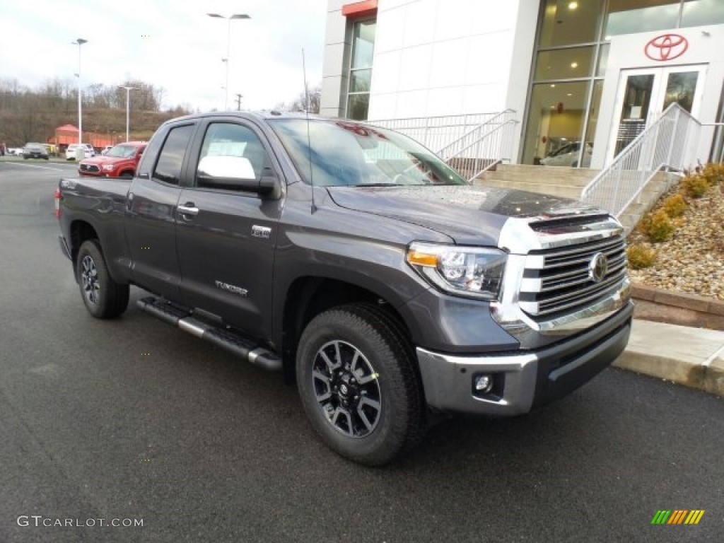 Magnetic Gray Metallic 2018 Toyota Tundra Limited Double Cab 4x4 Exterior Photo #124498619