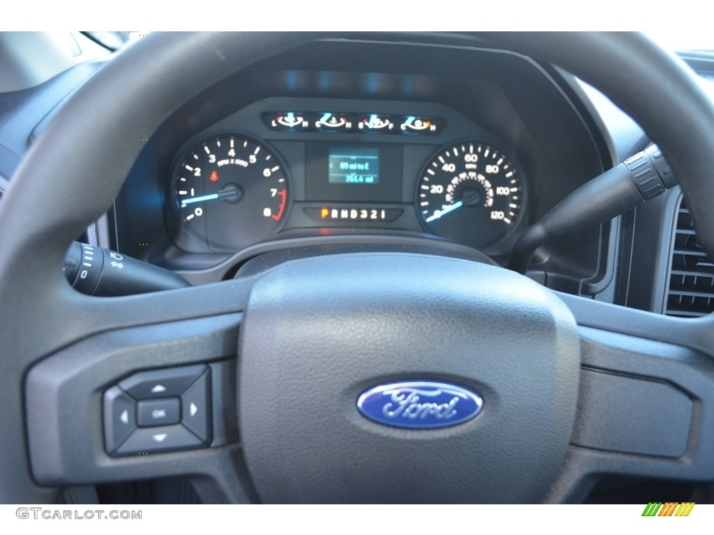 2017 F150 XL Regular Cab - Oxford White / Earth Gray photo #11