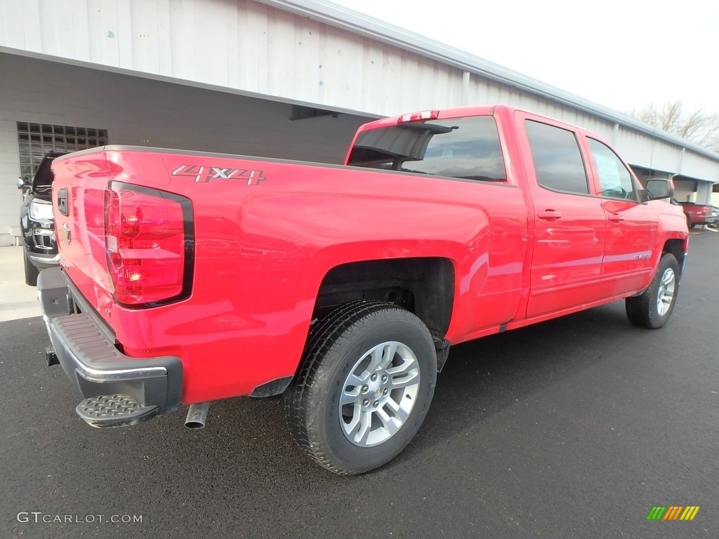 2018 Silverado 1500 LT Crew Cab 4x4 - Red Hot / Jet Black photo #2