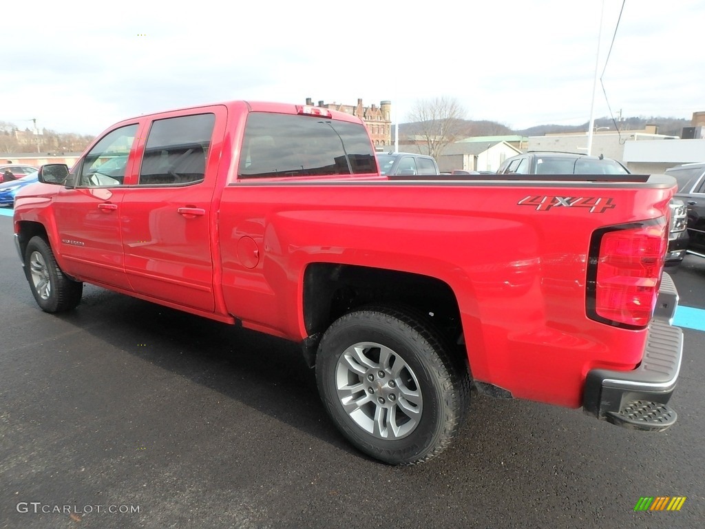 2018 Silverado 1500 LT Crew Cab 4x4 - Red Hot / Jet Black photo #4