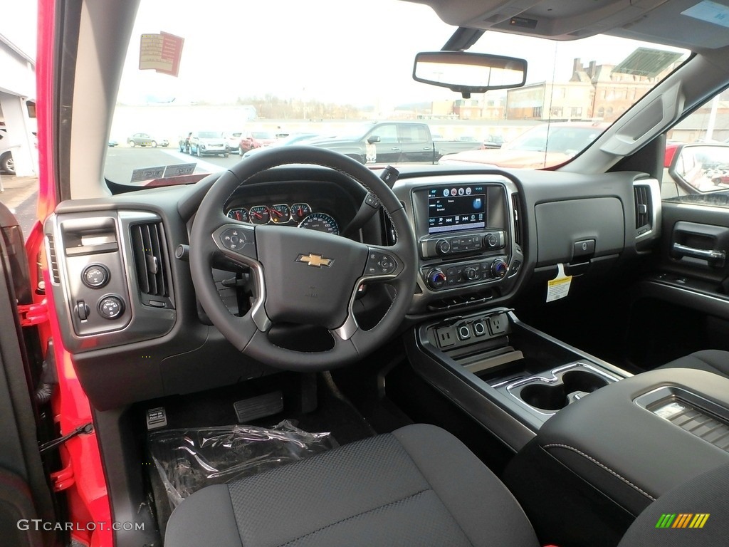 2018 Silverado 1500 LT Crew Cab 4x4 - Red Hot / Jet Black photo #12