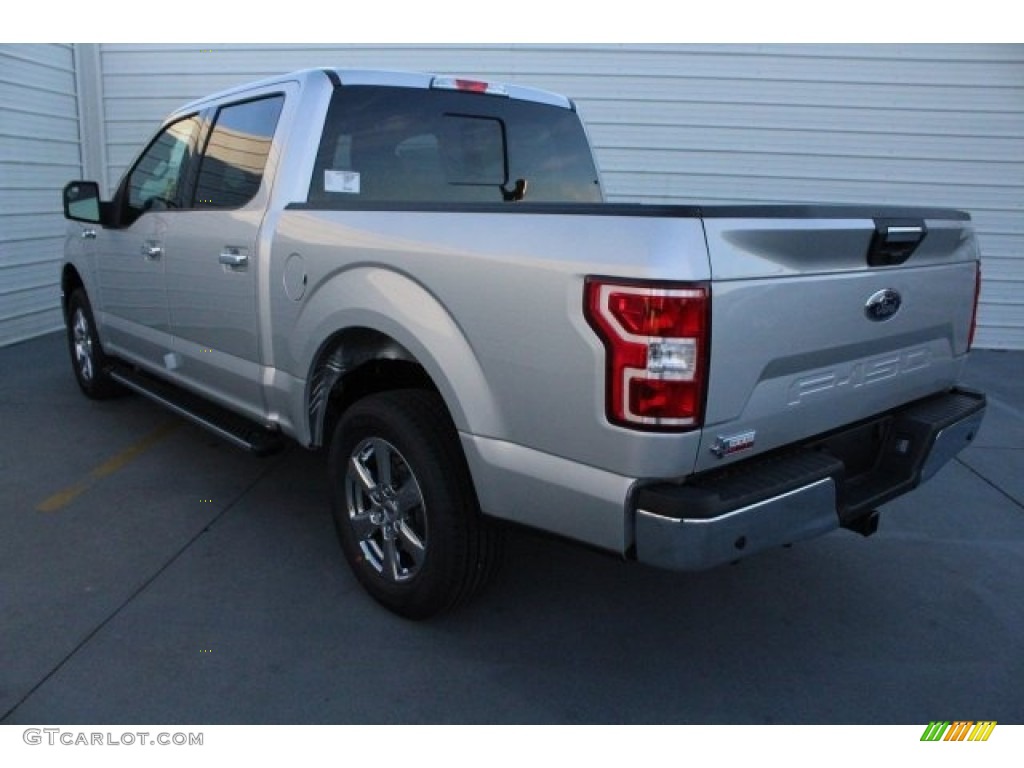 2018 F150 XLT SuperCrew - Ingot Silver / Earth Gray photo #6