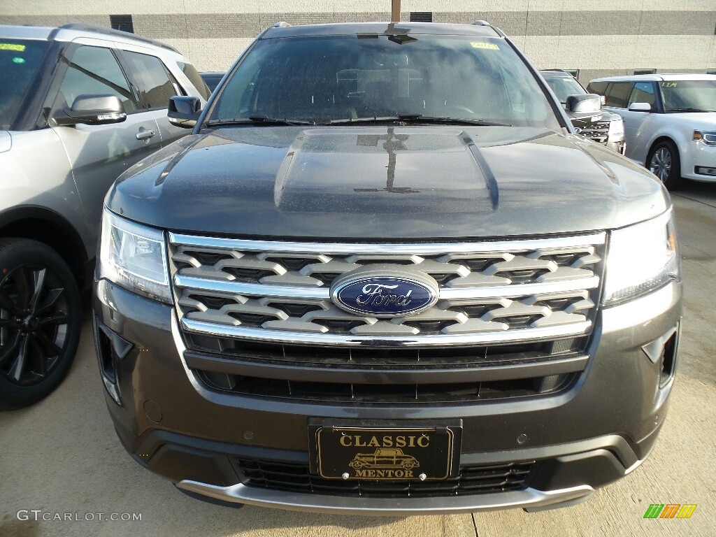 2018 Explorer XLT 4WD - Magnetic Metallic / Ebony Black photo #2