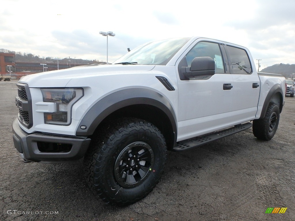 2018 F150 SVT Raptor SuperCrew 4x4 - Oxford White / Raptor Black photo #7