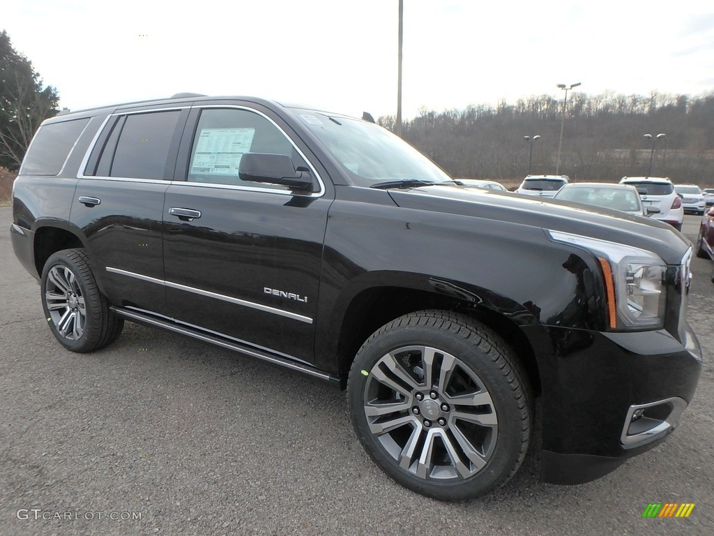 Onyx Black 2018 GMC Yukon Denali 4WD Exterior Photo #124503148