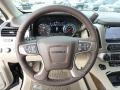 2018 GMC Yukon Cocoa/Shale Interior Steering Wheel Photo
