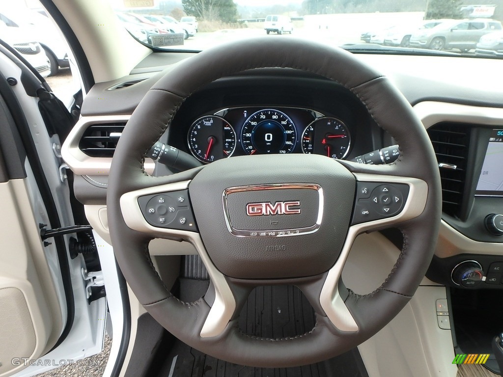 2018 Acadia Denali AWD - White Frost Tricoat / Cocoa/Shale photo #20