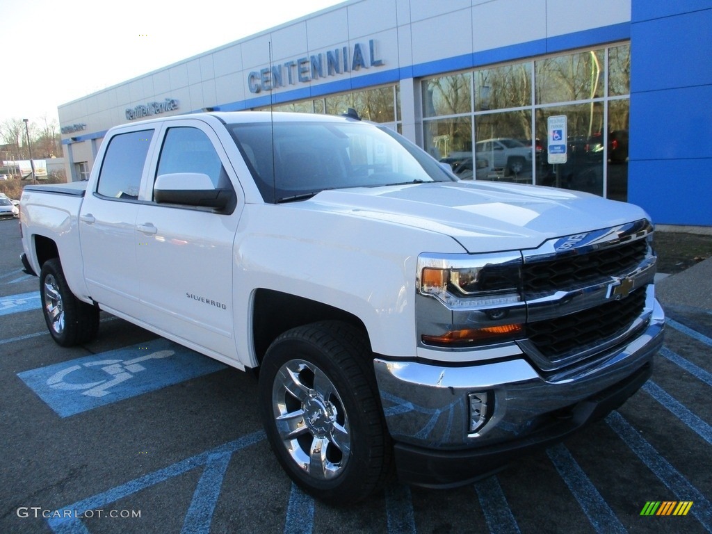 2018 Silverado 1500 LT Crew Cab 4x4 - Summit White / Jet Black photo #15