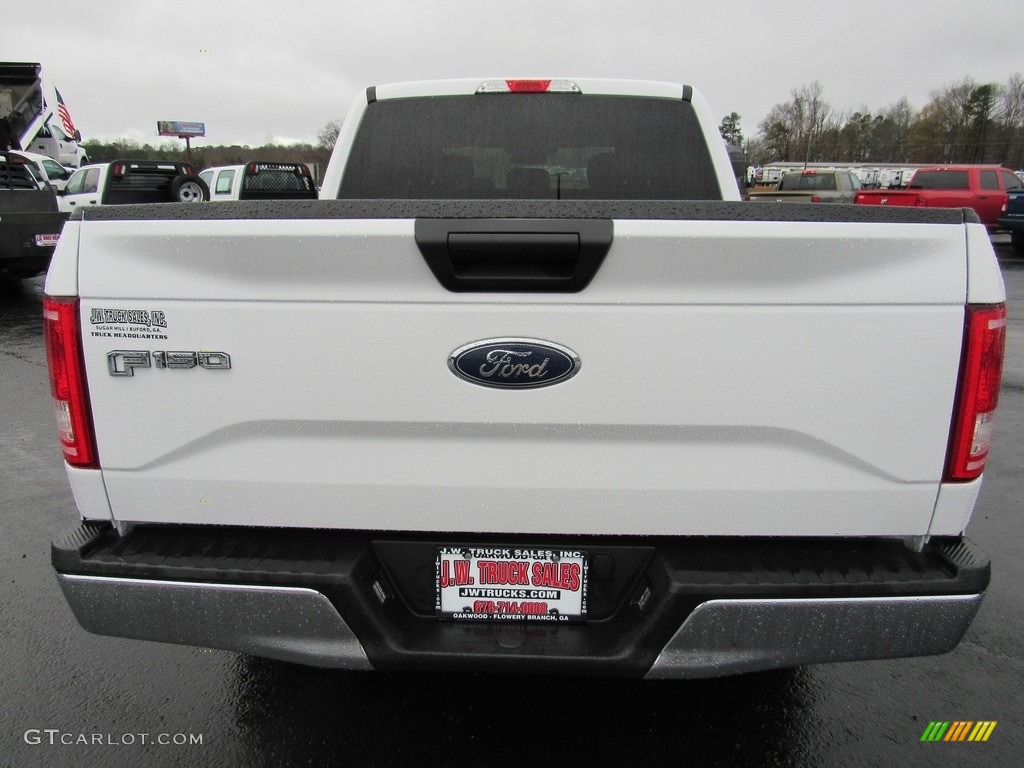 2017 F150 XLT SuperCrew - Oxford White / Light Camel photo #9