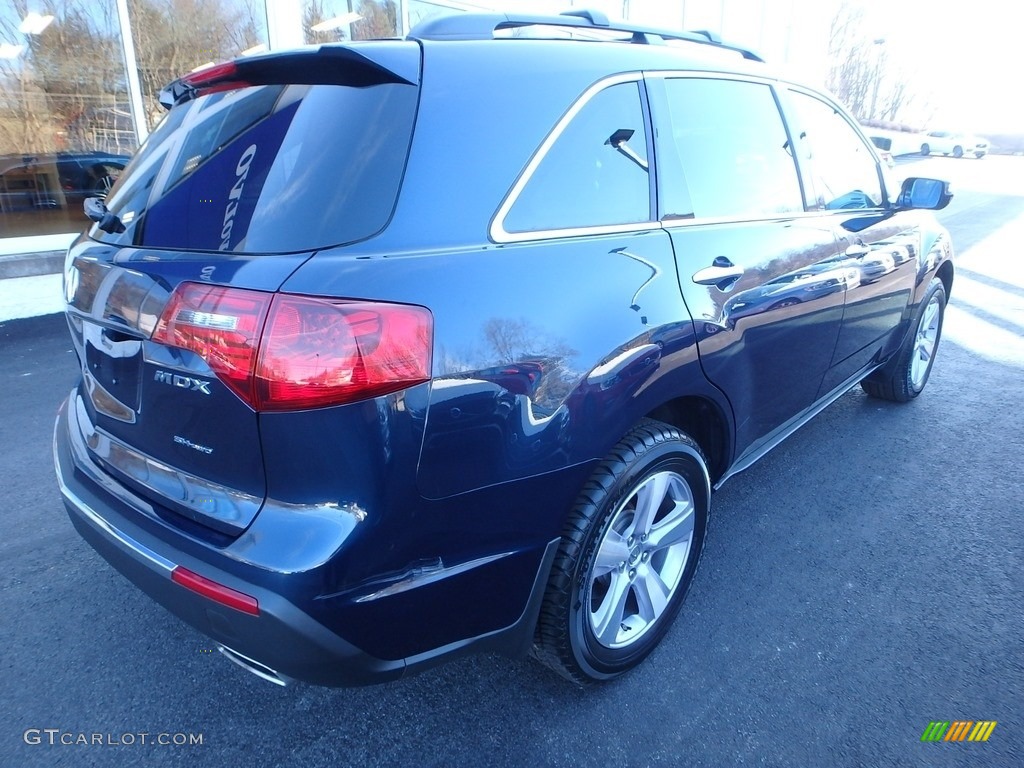 2013 MDX SH-AWD - Bali Blue Pearl / Parchment photo #3
