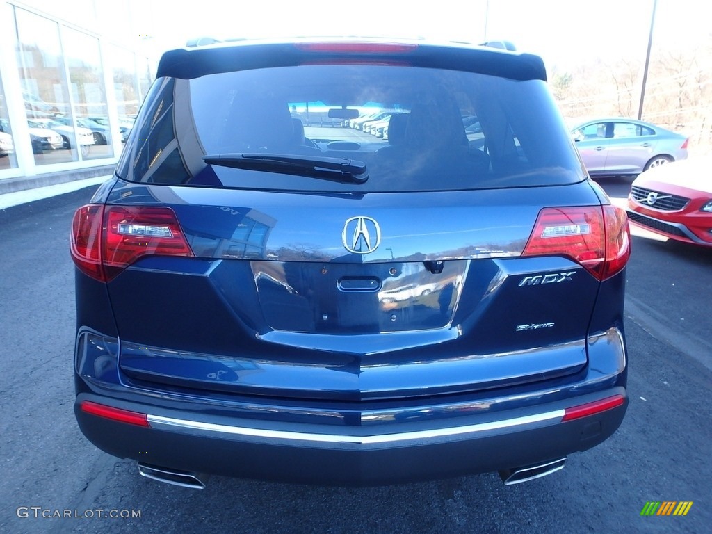 2013 MDX SH-AWD - Bali Blue Pearl / Parchment photo #4