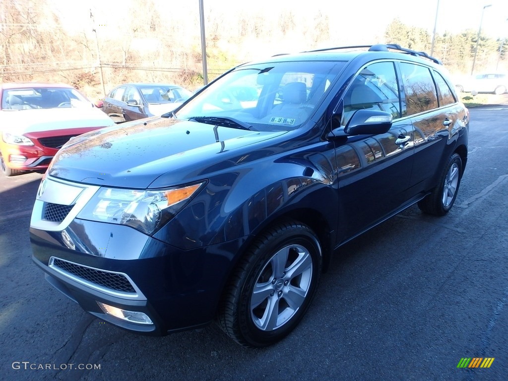 2013 MDX SH-AWD - Bali Blue Pearl / Parchment photo #7