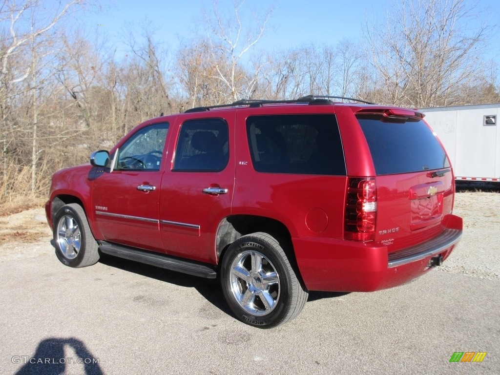 2012 Tahoe LTZ 4x4 - Crystal Red Tintcoat / Ebony photo #7