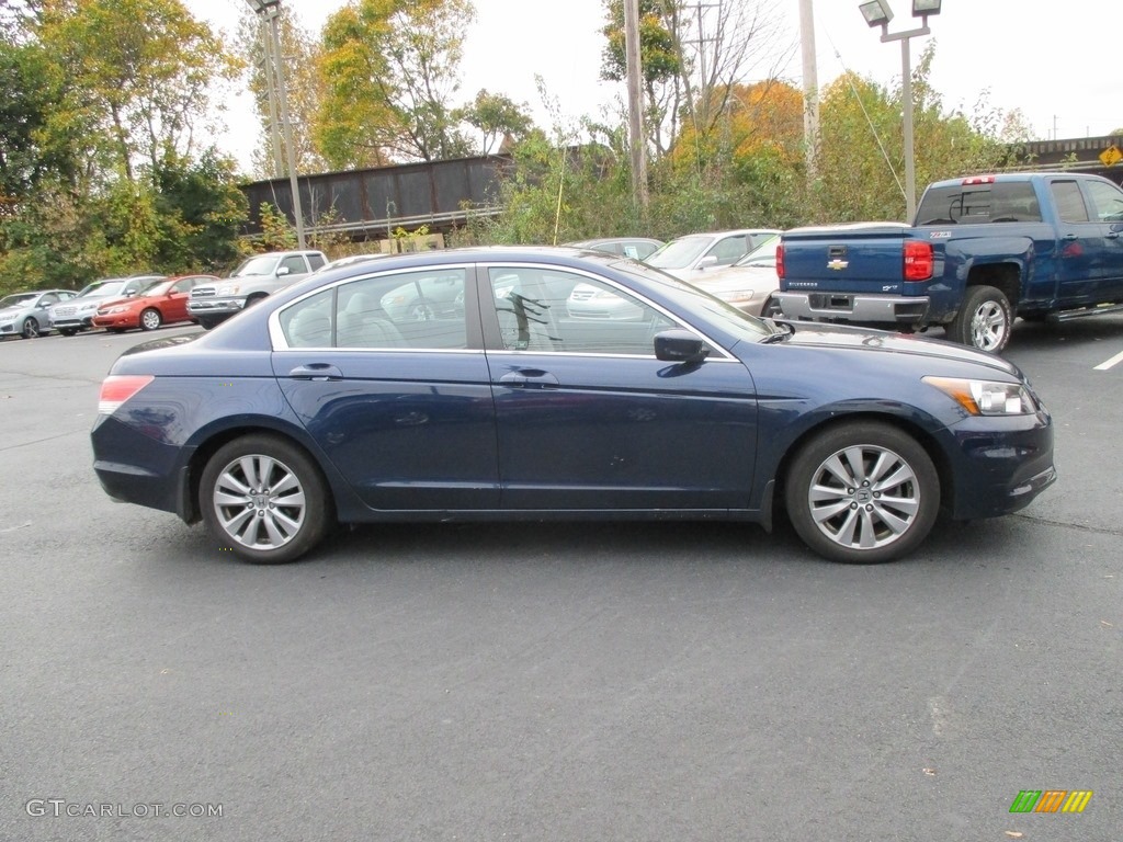 2012 Accord EX-L Sedan - Celestial Blue Metallic / Gray photo #5