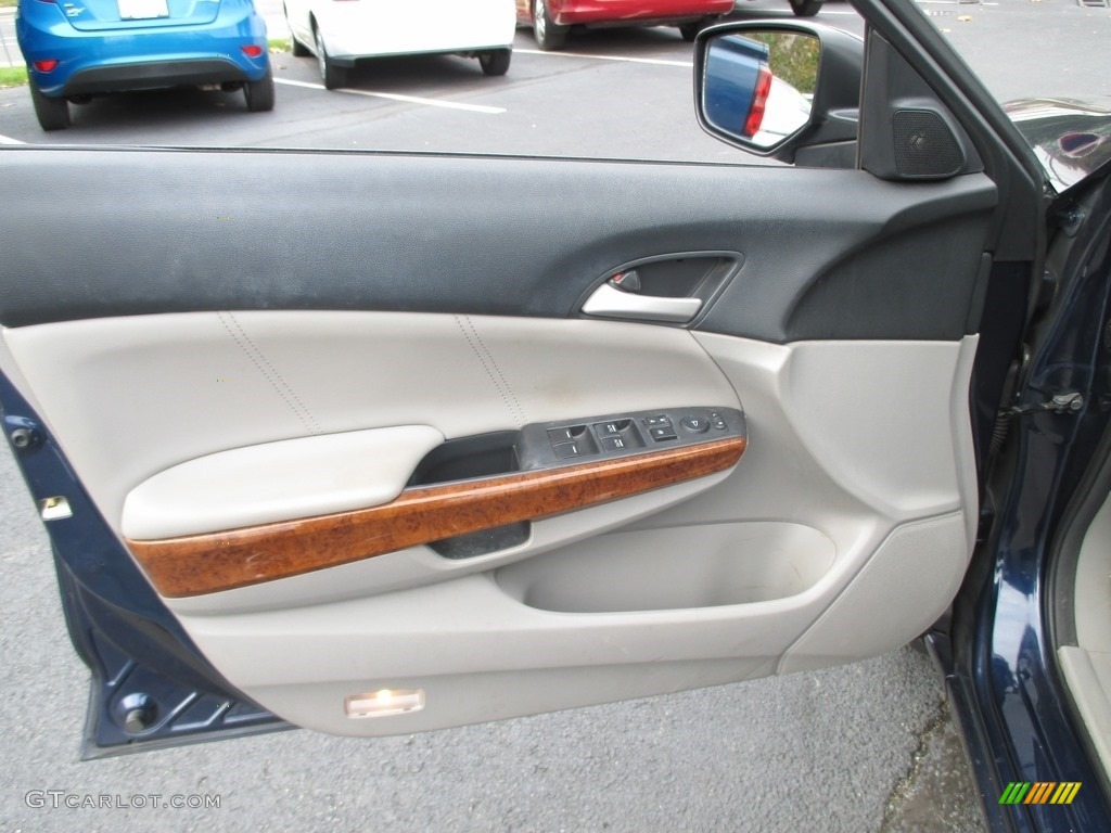 2012 Accord EX-L Sedan - Celestial Blue Metallic / Gray photo #14