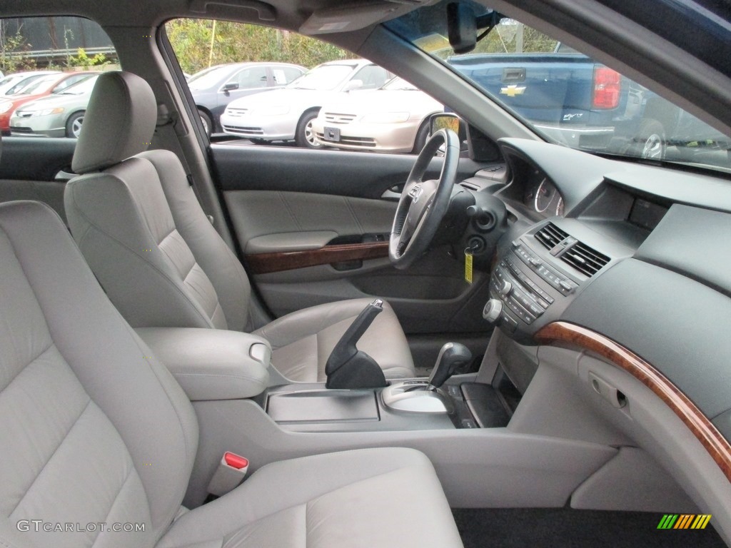 2012 Accord EX-L Sedan - Celestial Blue Metallic / Gray photo #17