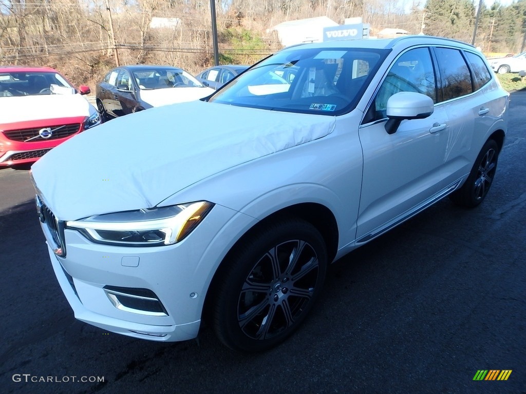 Crystal White Metallic 2018 Volvo XC60 T6 AWD Inscription Exterior Photo #124509753
