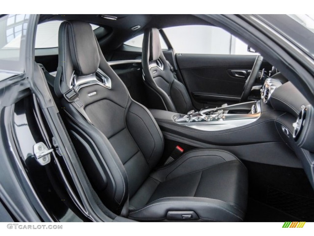 Black Interior 2018 Mercedes-Benz AMG GT Coupe Photo #124511229