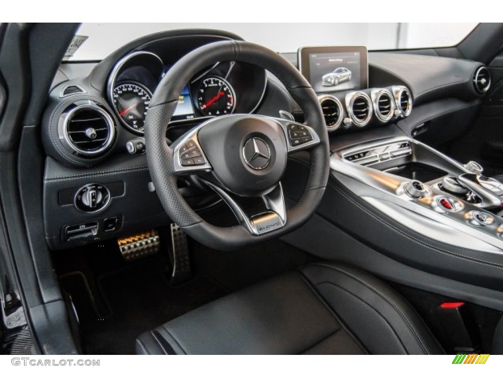Black Interior 2018 Mercedes-Benz AMG GT Coupe Photo #124511637