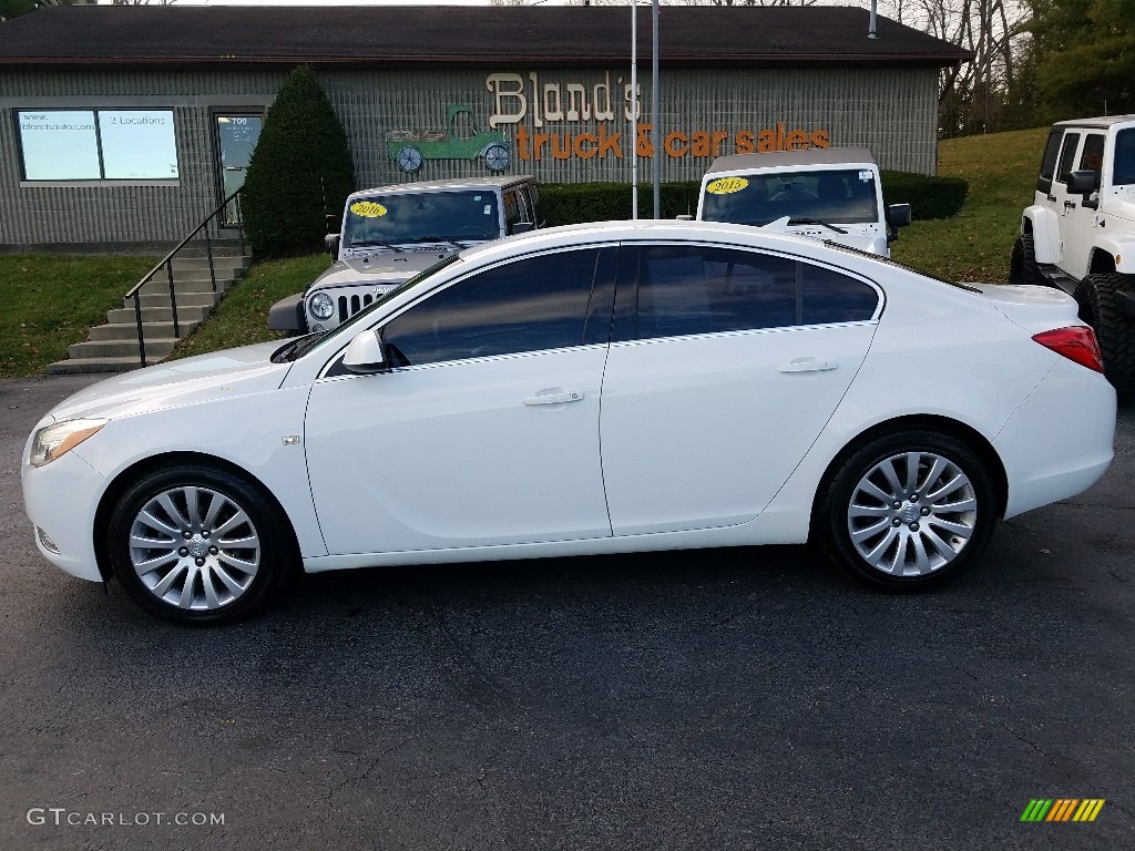 2011 Regal CXL - Summit White / Cashmere photo #1