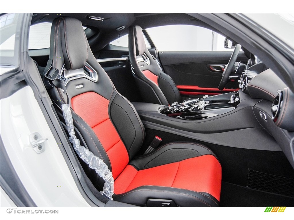Red Pepper/Black Interior 2018 Mercedes-Benz AMG GT Coupe Photo #124512135
