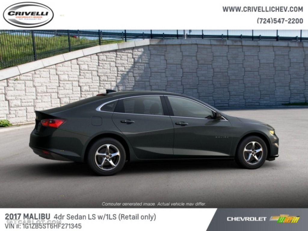 Nightfall Gray Metallic Chevrolet Malibu