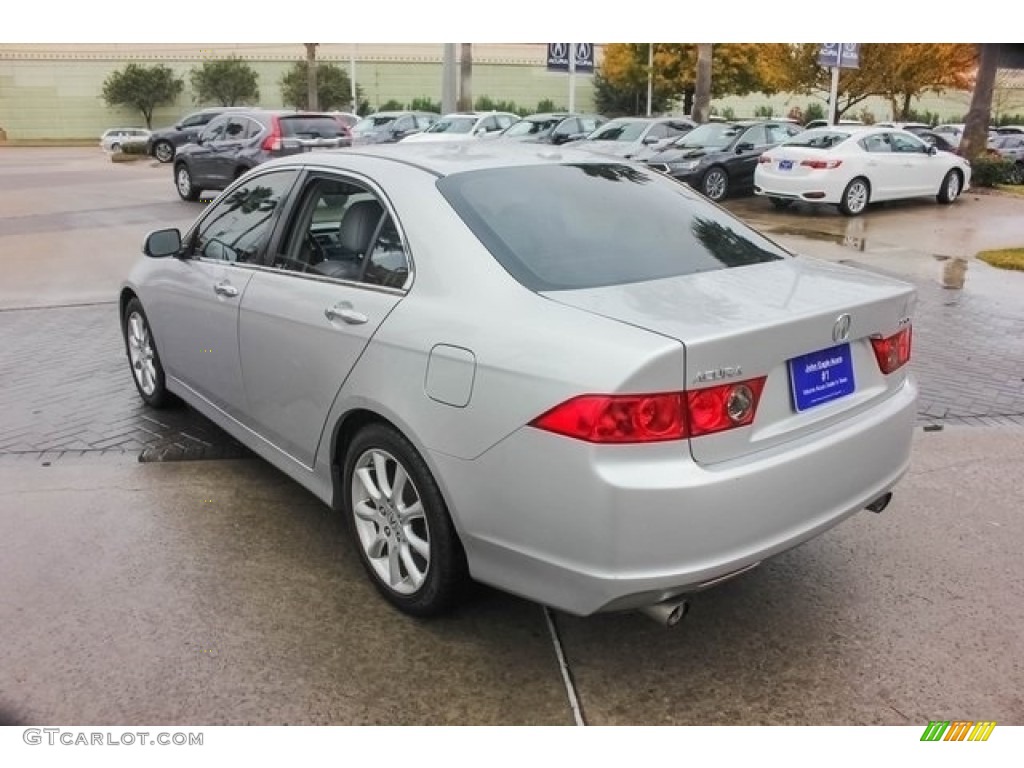 2008 TSX Sedan - Alabaster Silver Metallic / Ebony photo #5