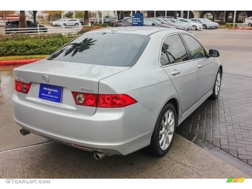 2008 TSX Sedan - Alabaster Silver Metallic / Ebony photo #7