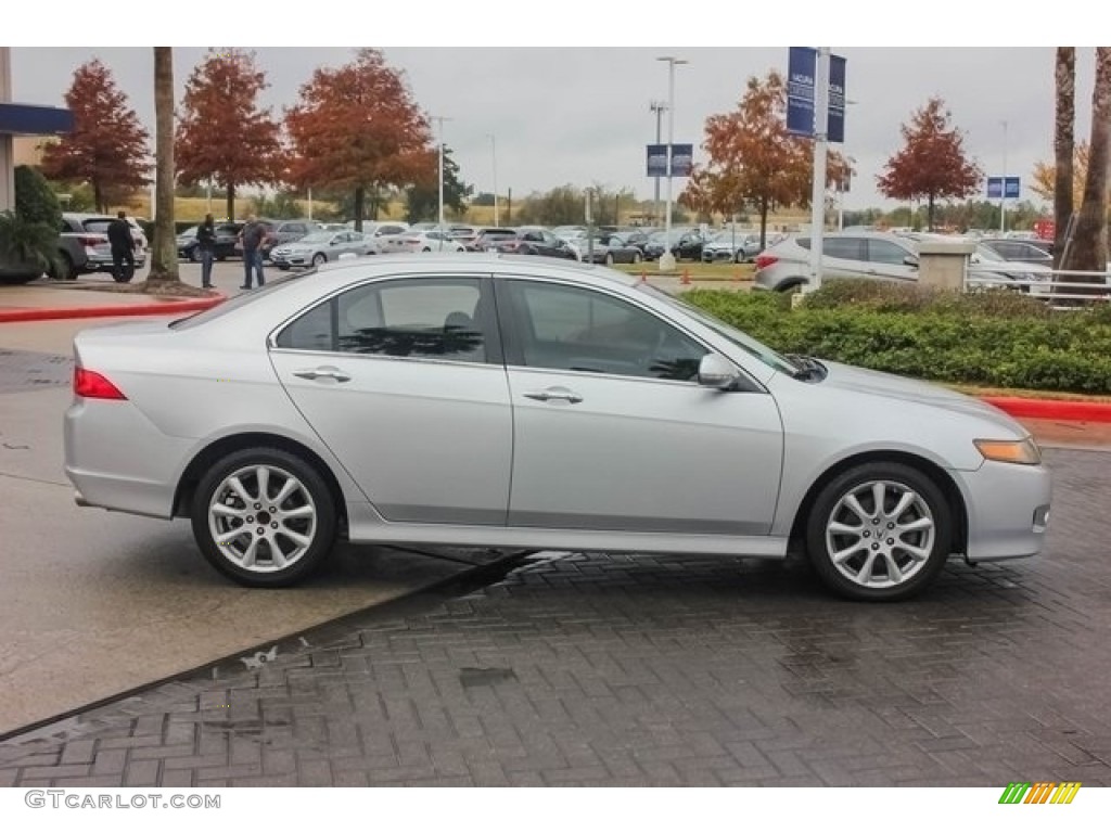 2008 TSX Sedan - Alabaster Silver Metallic / Ebony photo #8