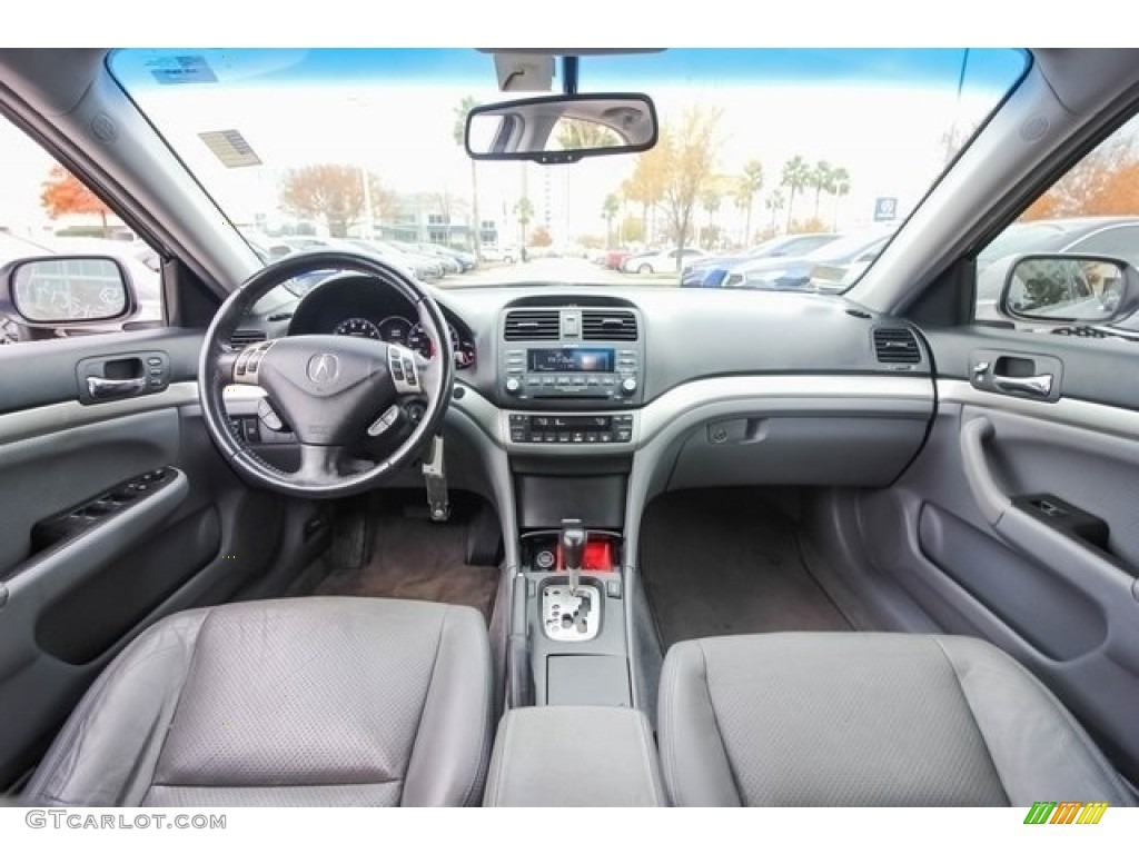 2008 TSX Sedan - Alabaster Silver Metallic / Ebony photo #9