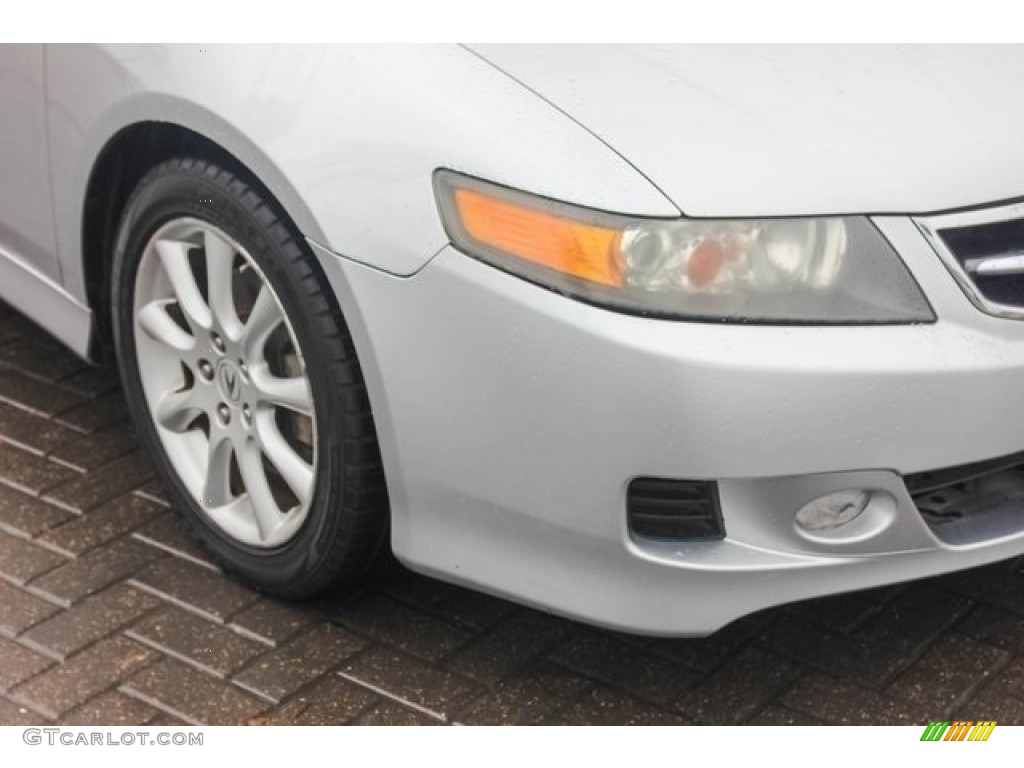 2008 TSX Sedan - Alabaster Silver Metallic / Ebony photo #10