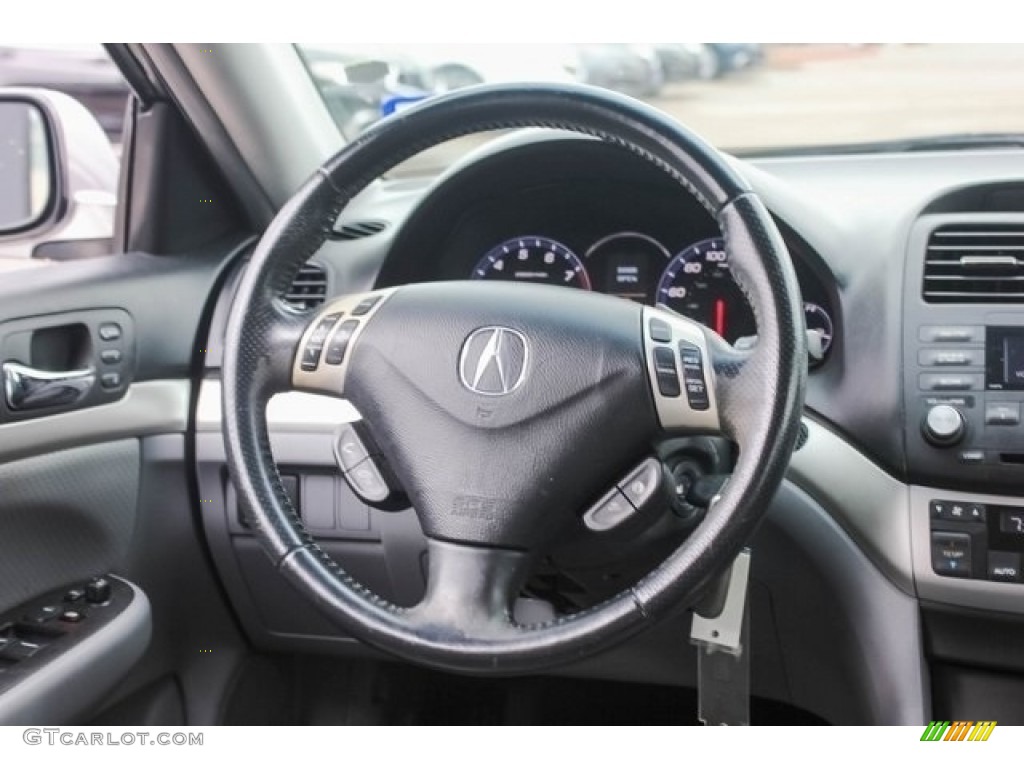 2008 TSX Sedan - Alabaster Silver Metallic / Ebony photo #27