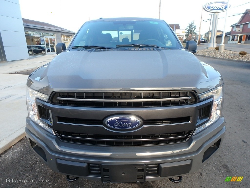 2018 F150 XLT SuperCab 4x4 - Lead Foot / Earth Gray photo #2