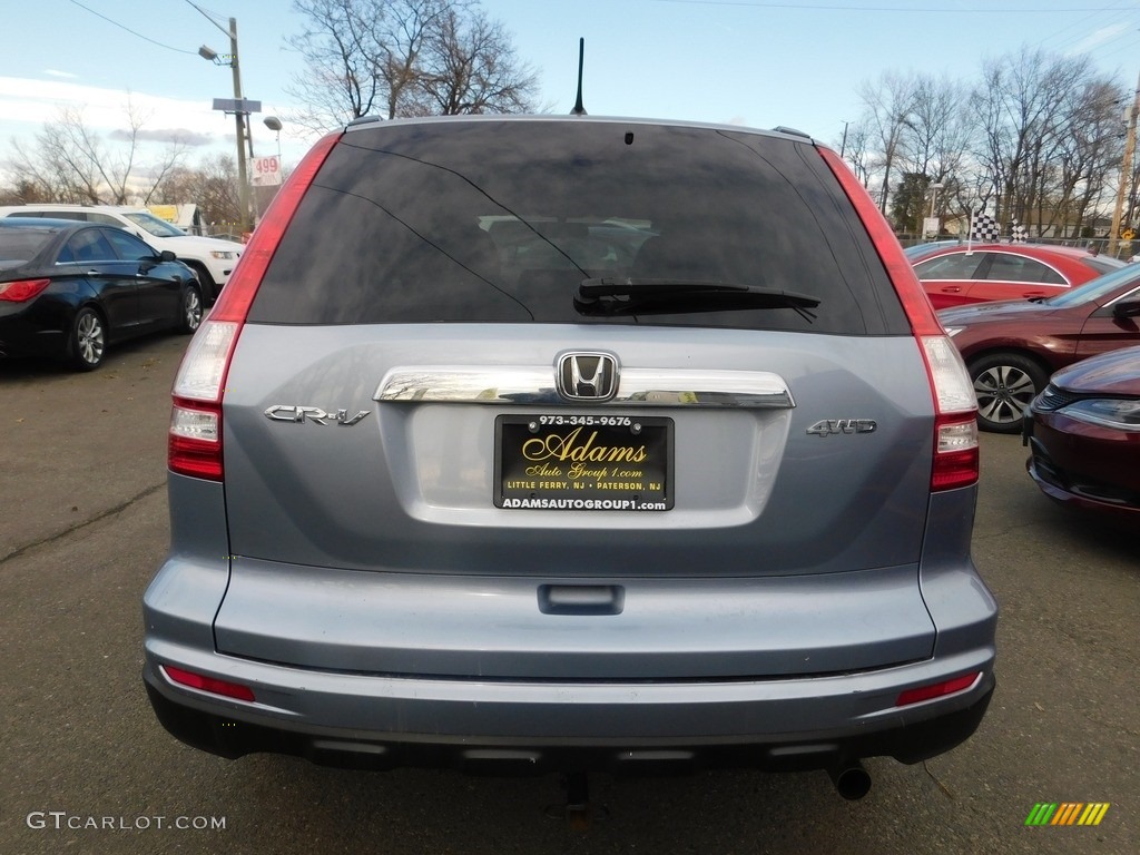 2010 CR-V EX AWD - Glacier Blue Metallic / Gray photo #6