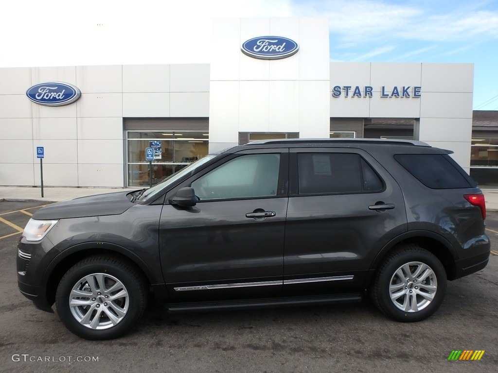 2018 Explorer XLT 4WD - Magnetic Metallic / Ebony Black photo #1