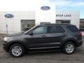 2018 Magnetic Metallic Ford Explorer XLT 4WD  photo #1