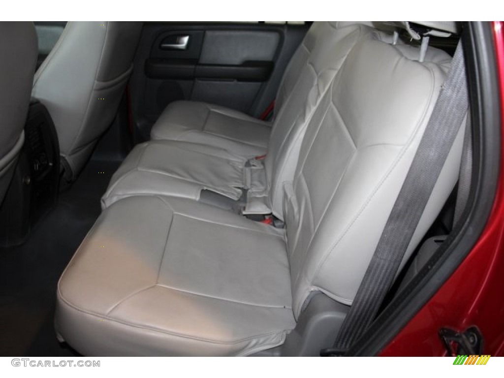 2003 Expedition XLT - Laser Red Tinted Metallic / Flint Grey photo #22