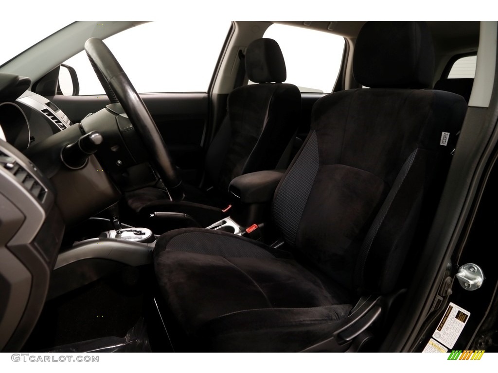 2010 Outlander ES - Labrador Black Pearl / Black photo #5