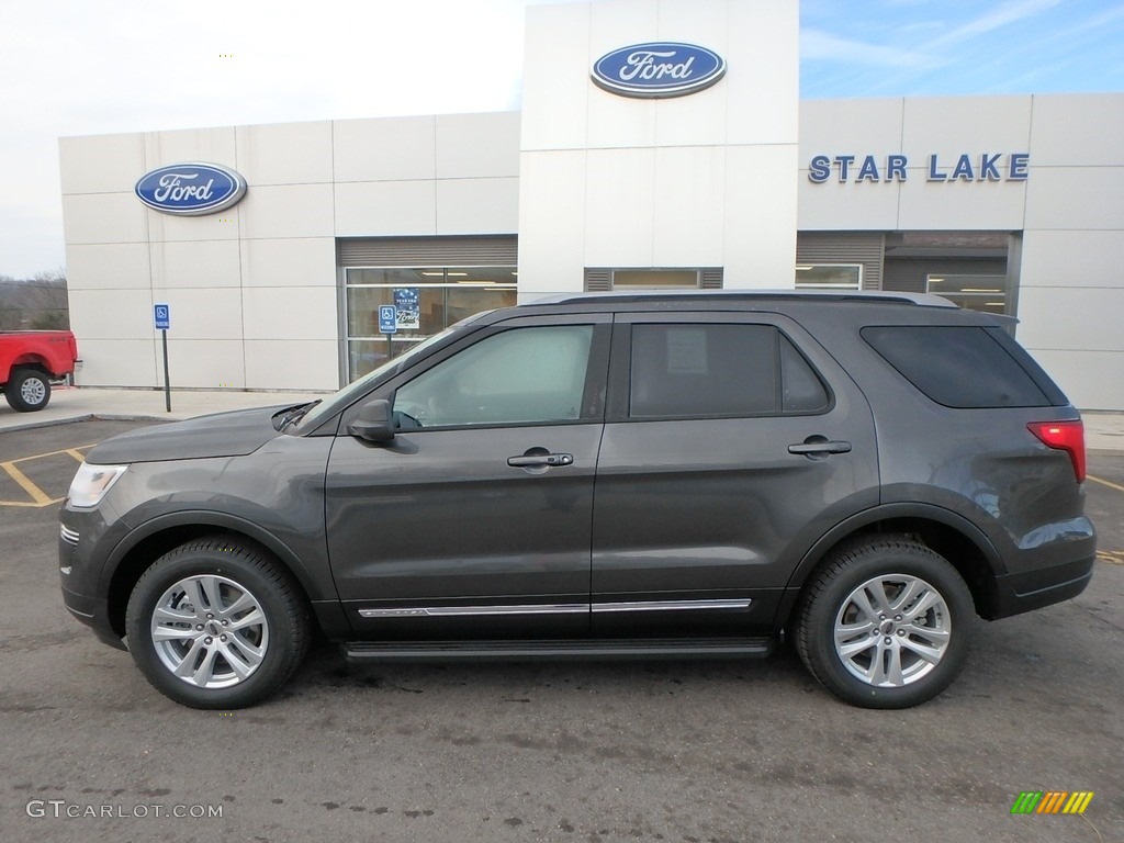 2018 Explorer XLT 4WD - Magnetic Metallic / Ebony Black photo #9